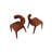 Raphael Dining Chair in Cognac Velvet