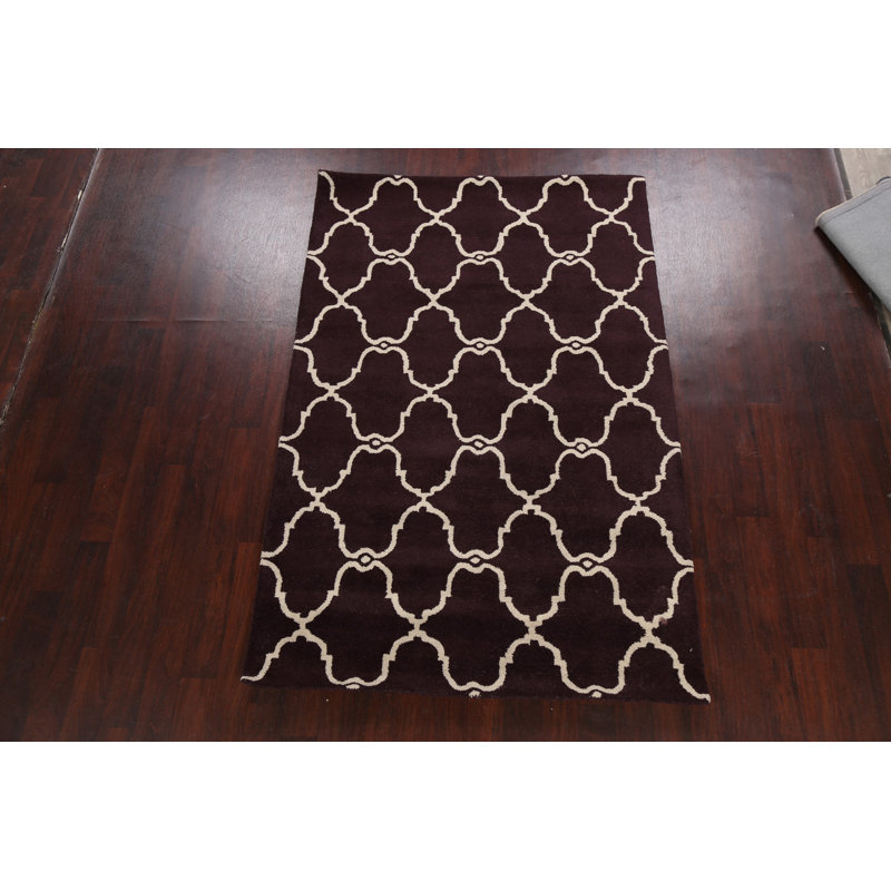 Wool Geometric Indoor Rug