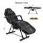 Lit de massage Inbox Zero Massage pour client avec plateau, fauteuil de salon avec accoudoir amovible