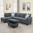Jacksmith Upholstered Sectional-514132800-473634943