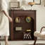 Foyer autoportant en bois massif Nut-Brown-562422632