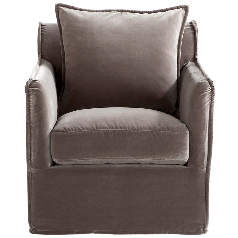Sovente Upholstered Swivel Armchair
