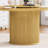55" Round Dining Table For 6