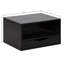 Adeana Poplar Solid Wood Floating Shelf with Drawer-1348367311