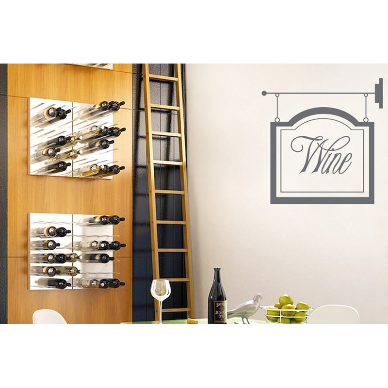 Abstract Wall Decal, Grey