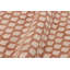 Rug & Kilim’S Modern Block Print Rug In Pink With Cream Floral Pattern