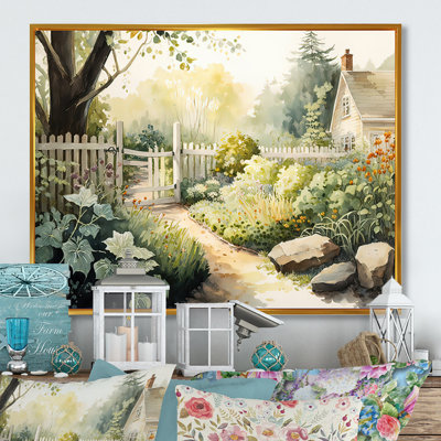 «Farm Fresh Garden III», art mural sur toile