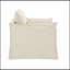Chaise en lin beige avec 2 coussins