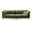 70.87" Green Velvet Standard Sofa cushion couch-108839972