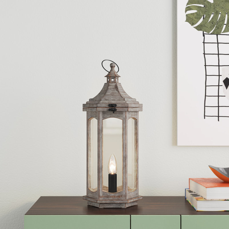 Mateo Solid Wood Table Lamp