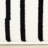 Fresno Modern Black White Striped Area Rug-102210977