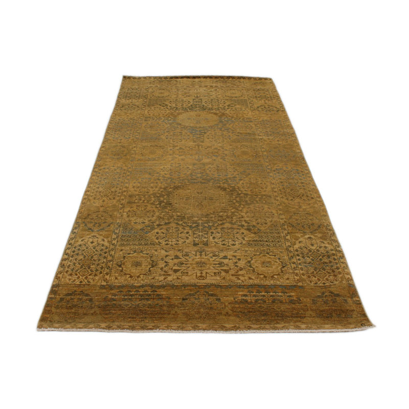 Tapis traditionnel turc vert 4 x 10