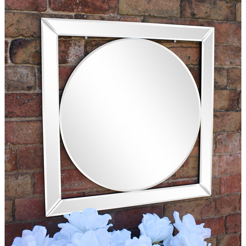 Durden Metal Flat Wall Mirror