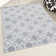Carina Washable Rugs Trellis Design in Grey
