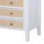 Commode 8 tiroirs blanche