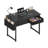 Small Desk With Fabric Drawers For Bedroom, 32 Inch Gaming Desk With 2 Drawers For Small Space, Study Writing Table PC Desks, Black