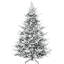Arbre de Noël artificiel pin enneigé