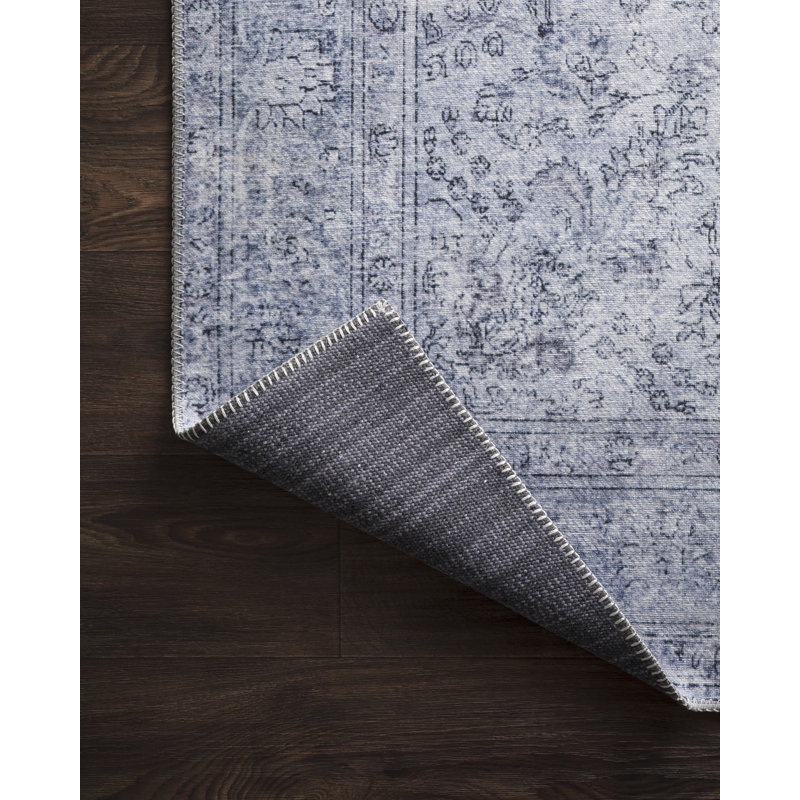 Dereck Hand Hooked Oriental Indoor Rug, Rectangle 3'6" x 5'6"