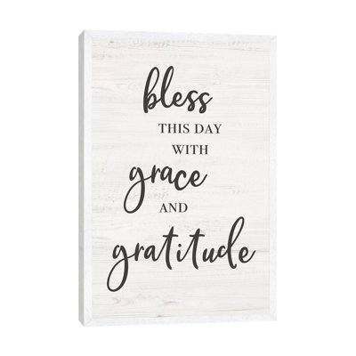 Bless This Day - Print on Canvas