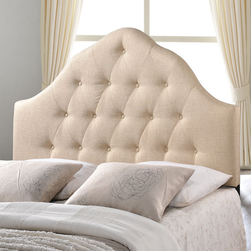 Tête de lit en tissu Modway Sovereign, Très grand, Mélange de polyester beige