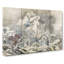 Liu Bei Visiting Zhuge Liang by Yosa Buson - Wrapped Canvas Art - Wrapped Canvas-55365240