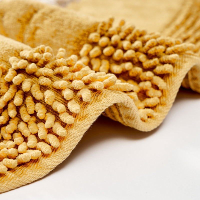 Ensemble de tapis de bain 2 pièces Mele, Moutarde