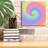 'Pastel Rainbow Swirl' by Art Licensing Studio Canvas Wall Art-638028349
