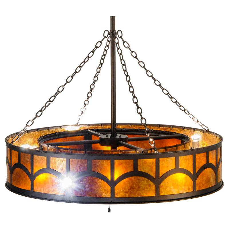 Kilmer 16 - Light Glass Chandelier