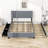 Malenna Queen Size Upholstered Platform Bed with 2 Drawers,Headboard and Twin XL Trundle-1376295358