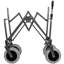 Chariot pliant 3 en 1 avec banquette - capacité de 500 lb, pneus de plage 9 po x 4 po pour le camping et la plage-114400052