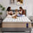 14 Inch King Hybrid Mattress with Gel Memory Foam and Pocket Springs for Superior Comfort and Support