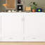 Queen Size Bed Wall Bed, White, With Drawer, Sockets, Ports, Pulley For Small In Space Compact Apartment