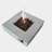 Fiber Reinforced Concrete Propane/Natural Gas Fire Pit Table-2677008