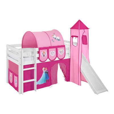 Disney's Lilokids Mid Sleeper Bed with Textile Set