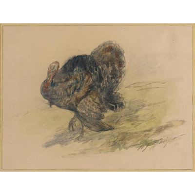 "Turquie" par Walter Shirlaw - Art mural sur toile tendue avec châssis