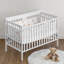 Doublure en filet pour lit de bébé Boho Rainbow