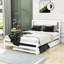 Lit plateforme en bois avec couchette réglable Karidee-1267750681