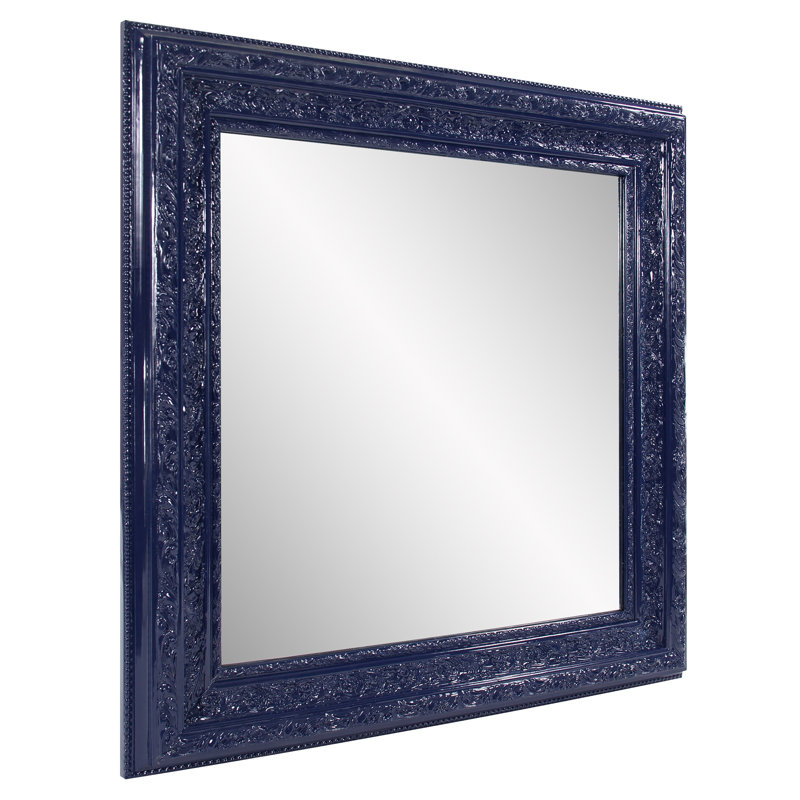 Shadale Mirror, Glossy Navy Blue