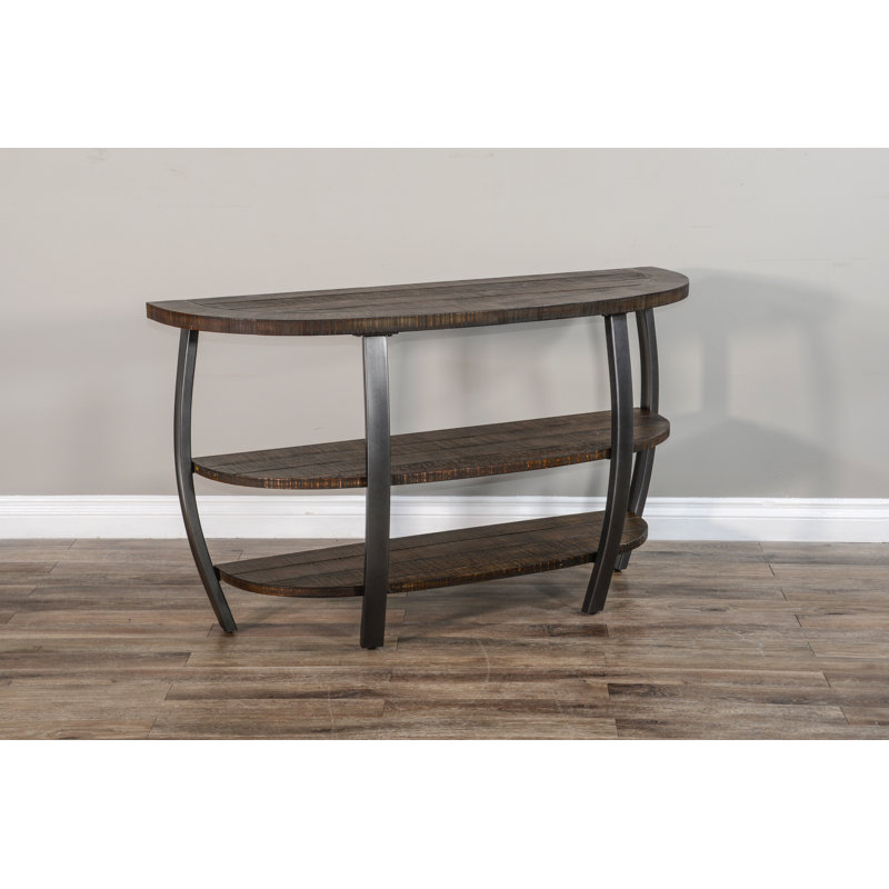 Bridgecliff 52'' Solid Wood Top Console Table