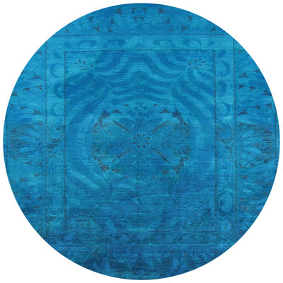 Tapis oriental bleu