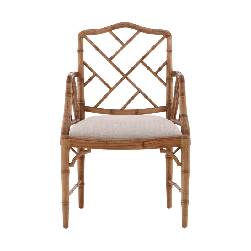 Furniture Classics Sawyer Mahogany Upholstered Arm Chair