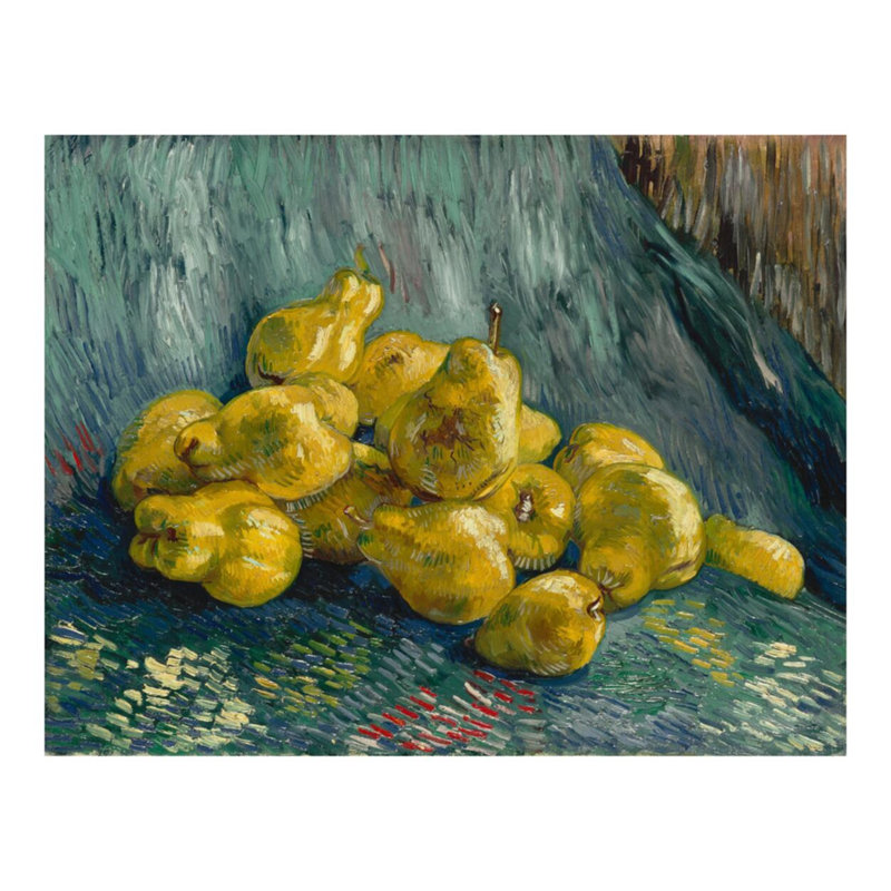 «Still Life with Quinces» par Vincent van Gogh - Estampe numérique, H 16 po x l 20 po
