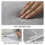 Banc de rangement blanc avec coussin, tiroir et tablette ajustable pour chaussures