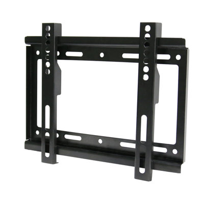 Aileah Black Fixed Wall Mount for 14"-42" Screens Holds up to 25 kg.
