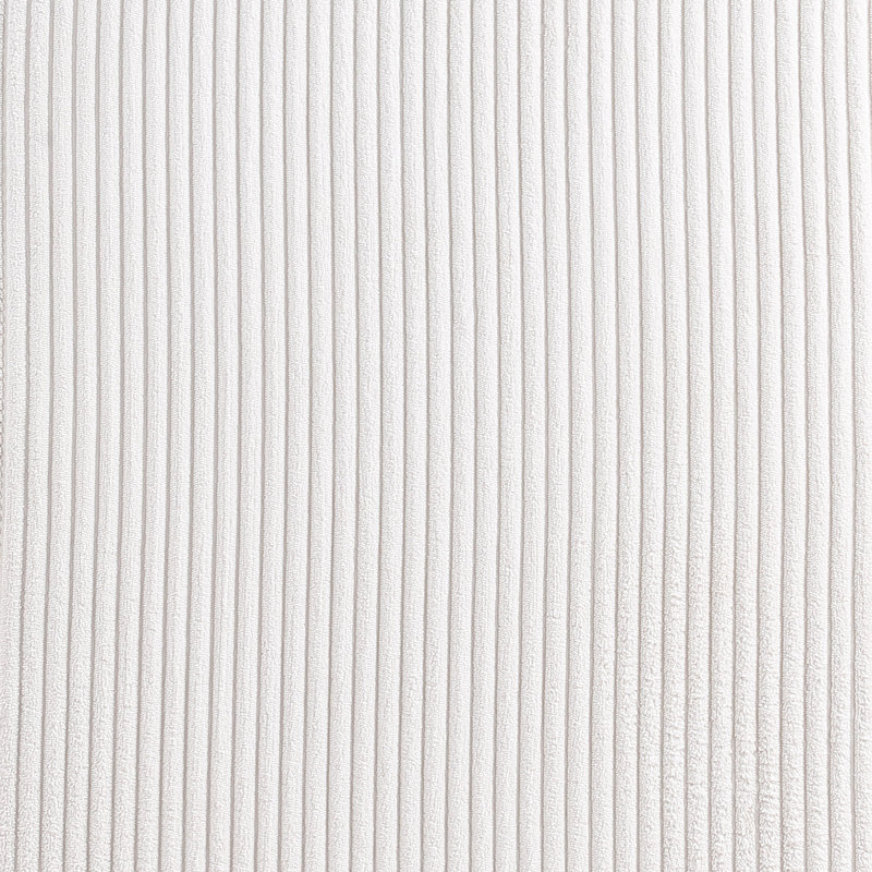 Chaise en velours côtelé Benson, Velours côtelé crème