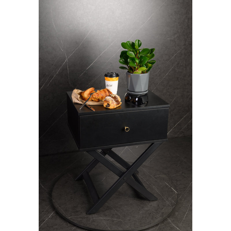 Fernly 50 cm W Bedside Table