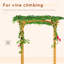 Treillis en bois de style pergola