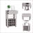 1-Drawer 12-Bottle Wine Cabinet-220210835
