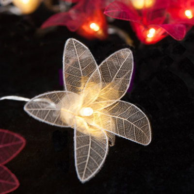 Anitta LED Natural Leaf Lilies String Light