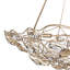 Luminaire suspendu inversé Ethereal Rose - dégradé or Havana - l 32,5 po x H 31,5 po-311943869